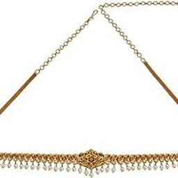 Fashion Jewellery Ruby Gold Plated Antique Belt/Kamarband-36