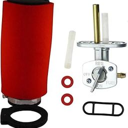 YJGZSVK Petcock Fuel Tank Switch Valve w/ Air Filter For 1987-2004 Yamaha Warrior 350 YFM350 YFM-image-71