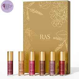 RAS Luxury Oils Tinted Lip Balm Gift Set For Women | 6 Mini Shades for Luscious Lips & Cheeks | Nourishing Formula with Shea Butter & Jojoba Oil | Natural Vegan & Cruelty-Free | Perfect Diwali Gifting-image-68