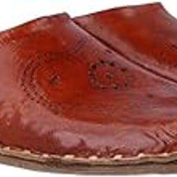AR Men Rajasthani Ethnic Jutti Brown Leather Mojari Shoe 209-image-96