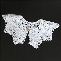 Generic Elegant Detachable Lace Faux Collar Shawl-image-7