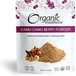 Organic Traditions Camu Camu Berry Powder, 100G-18