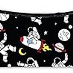 Pencil Pouch Space Themed Purse for College School Kids Men Women Multicoloured-15