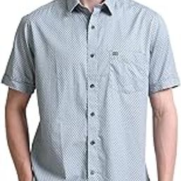 arrow Men's Geometric Regular Fit Shirt-picture-13