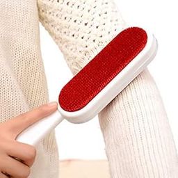 Wishbone Double Sided Lint Remover Travel Brush for Removing Lint Dust for Clothes Dog Cat Hair Remover Brush-image-25