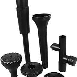 Sosoport Submersible Fountain Pump Nozzle for Outdoor Garden Fish Tank and Bird Baths Water Patterns Threaded Connector Versatile Water Display Options-image-62