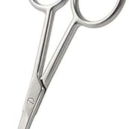 Verceys S-101 (4 Inch) Professional Grooming Scissors for Personal Care Facial Hair Removal and Ear Nose Eyebrow Trimming Stainless Steel Fine Straight Tip Scissors Men-image-39