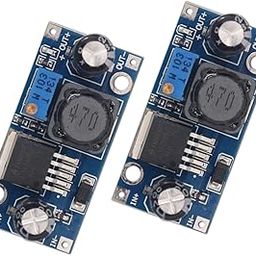 Electronic Spices LM2596 DC to DC Buck Converter Adjustable Step down power supply module (Pack of 2)-1