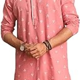 Men's Green Cotton Kurta-picture-52