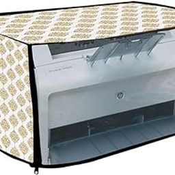 Waterproof and Dustproof Printer Cover for HP Laserjet m1020 Printer with Zipper, Size (15 X 9.5 X 8.5) Inches, Dmass Gold.-image-30