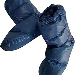 CALANDIS™ Down Slippers Feet Cover Socks Hiking Camp Tent Winter Warm Bootie Shoes M | Socks | Men's | Clothing | & Hiking | Outdoor Sports-image-59