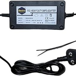Bectro 24V 2.5A SMPS/Power Supply for All Type RO Water Filters and Purifiers (1, SMPS), 20 Liter/Day - Black-19