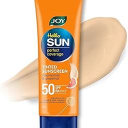 Joy Natural Tone Tinted Sunscreen SPF 50 PA+++ with Niacinamide For Normal & Oily Skin (50ml) | Mattifying, Water Resistant & Easy Blending Face Sunscreen for Sun Protection-image-40