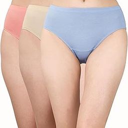 Women's High Rise Full Coverage Solid Colour Cotton Stretch Hipster Panty (Pack of 3)-picture-12