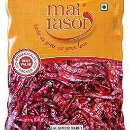 MAI RASOI Lal Mirch Sabut/Long Red Chilli Whole 50gram-image-47