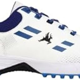 by Shiv Naresh | Men's Sports Shoes | Cricket Shoes | White-Royal Blue | Pulsar-image-31
