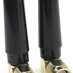 2.4Ghz 5GHz Omnidirectional Rubber Duck WiFi Bluetooth Antenna RP SMA Male Omni Directional Lightweight Dual-Band Antenna Right Angle (Fixed) Waterproof-42