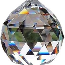 Crystal Ball Sun Catcher –Hanging Decoration for Good Luck, Happiness, and Prosperity – Reflective Glass Ornament for Positive Energy, Home Décor, and Spiritual Harmony Showpiece-image-23