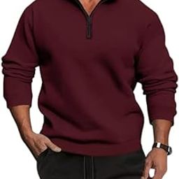 Regular Fit Fleece Solid Pattern Full Sleeve High Neck Sweatshirt for Men-picture-31