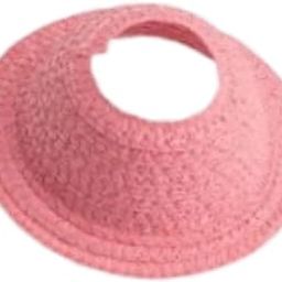 VELURA Miniature Doll Hat Cute Soft Handmade Doll Accessories for Home Kids Pink|1 Piece Miniature Doll Hat| Home D?©cor| Dollhouse Miniatures |Dolls & Bears-image-84
