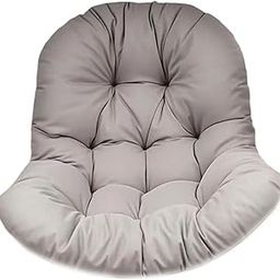 ATORSE Egg Chair Cushion Soft Washable Basket Chair Cushion for Patio Outdoor Porch Light Gray|Home & Garden|Yard, Garden & Outdoor Living|Patio & Garden Furniture|Chairs-image-77