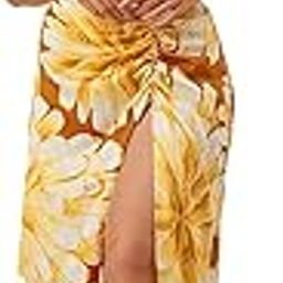 Abstract Printed Double Georgette A-line Dress-picture-14