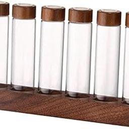 Coffee Bean Jar Coffee Beans Storage Containers for Countertop Retail Pantry 6 Hole 17g-30