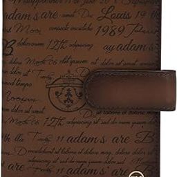Leather Passport Case - Cognac (10038A)-image-49