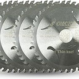 OMXE 4" Wood Cutting Blade 110mm 40T TCT Circular Saw Blade | Carbide-Tipped Thin Kerf Blade for Plywood & Hardwood | 12000 RPM Compatible Wood Cutter Blade W/Heat-Treated Steel Core [Pack Of 4]-image-52