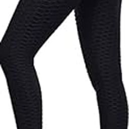 Womens High Waist Bubble Textured Anti Cellulite Workout Leggings Booty Scrunch Yoga Pants Slimming Ruched Tights-image-52