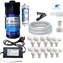 Mist Cooling Fogger kit with 25meter 10nozzeL Motor for Home/Mist Cooling System for Home Dairy Farm 100 L Hose-end Sprayer-picture-11