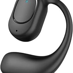 Open Ear Headphones, Over-Ear Headphones, Cycling Earphones, Ergonomic Earclip Sport Headphones, Comfortable Wearing Music, Clear Calls, Perfect for Running, Driving, Travel, Business, Cycling, Left-54