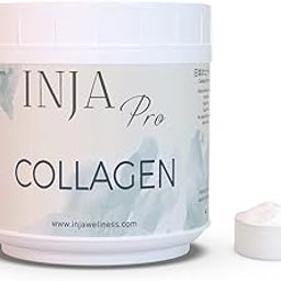 INJA Wellness Pro Marine Collagen Powder For Women And Men,Japanese Collagen Supplement For Healthy Skin,Hair,Joints,Hydrolyzed Protein,Zero Sugar,Unflavoured,300 Gm,1 Count,30 Servings-3