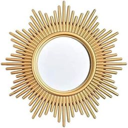 MERISHOPP 2xNordic Wall Mirror Gold Frame Small Mirrors for Corridor Entryway Hall Hotel A|Home & Garden|Home D?©cor|Mirrors-image-67