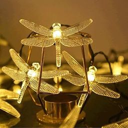 Velocious™ Dragon Fly String Lights, 20 LEDs String Lights, Indoor/Outdoor Fairy Lights for Garden Home Patio Lawn Party & Diwali Decoration-26