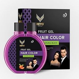 Reyo Natural Fruit Gel Haircolor(120ml) Pack of 1 | No Ammonia | Chemical Free-image-78