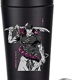 UJNAS Stainless Steel Gym Shaker Bottle Shaker Bottles for Protein Shaker (Black Toji EDITION animated)- Shaketein 100% Leak and spill proof, Ideal For Protein shakes, Pre Workout, 750 milliliter-image-7