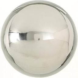 Whole House Worlds Large Crosby Street Stainless Steel Gazing Ball for Homes and Gardens, 10 5/8" Diameter, Mirror Globe-image-70