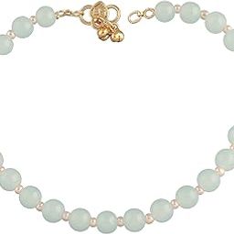 Adjustable Pearl Beads Single Anklet Payal Bracelet for Women (A041-43)-image-56