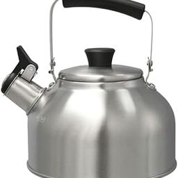 NITORI Japan Stainless Steel Whistling Kettle, 2L Capacity, Silver, Heat-Resistant Handle-image-9