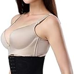 Steel-Boned Waist Trainer Corset for Women – Adjustable Tummy Control Body Shaper, 30-38 Waist Size, Postpartum Recovery & Hourglass Figure (Everyday Wear, Yoga, Running)-image-32