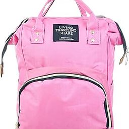PRIME BAGS Diaper Bag Backpack Baby Bag for Mom Dad Baby Girls Boy, Cute Mult Diaper Nappy Bag Travel Back Pack, Waterproof Maternity Changing Bags Baby Stuff Pink Color-picture-15