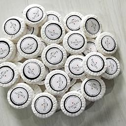Hotel Soap 20gm Round/Pack Of 200 / White Beauty Fragrance/The Lily Ayurvedic Bathing Bar/Kalpaga/Toiletries Set for Hotel Rooms-image-8