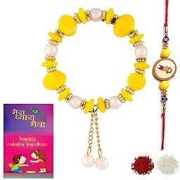 AR Eyewar Rakhi For Small Brother And Sister For Brother And Sister, Set Of 2 Rakhi Combo Set-image-78