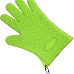 BNF®Catch Fish Gloves Rubber Anti-Slip Fishing Gloves Hand Protection Green|Home & Garden | Kitchen, Dining & Bar | Linens & Textiles |1 Piece Catch Fish Glove with Carabiner-image-31