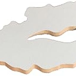 Snoogg Agate Ellipse Geode Art Board Wood Cutout. Plaque, DIY, for Resin, epoxy Art, Wall D�cor. 6 mm Thick 6 Inch Wide Pack of 3-image-20