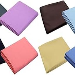 Men's Poly-Cotton Unstitched Shirt & Trouser Fabric Combo Set (Multicolor; 1.30 & 2.25 Meters)-image-52