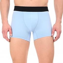 Men’s Boxer Briefs - Solid Cotton Lycra Spandex | Comfortable & Breathable Underwear-image-66