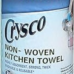 Crysco Non-Woven Reusable & Washable Kitchen Towel Roll Wipes (1Roll = 80 Wipes)-image-92