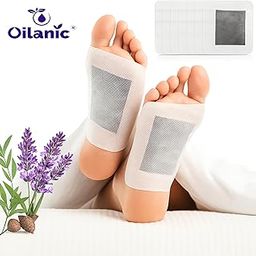 Oilanic Detox Foot Patches for Women and Men (Pack of 1, 10 Patches)|Cleansing Toxin Remover Foot Pads|Pain Relief Stress Relief|Sleep Patch for Detoxification|-image-63